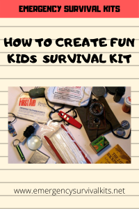 How to Create Fun Kids Survival Kit