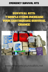 Survival Kits: 7 Simple Items Increase Your Earthquake Survival Chances