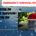 Who Needs An Emergency Survival Kit, You Do!